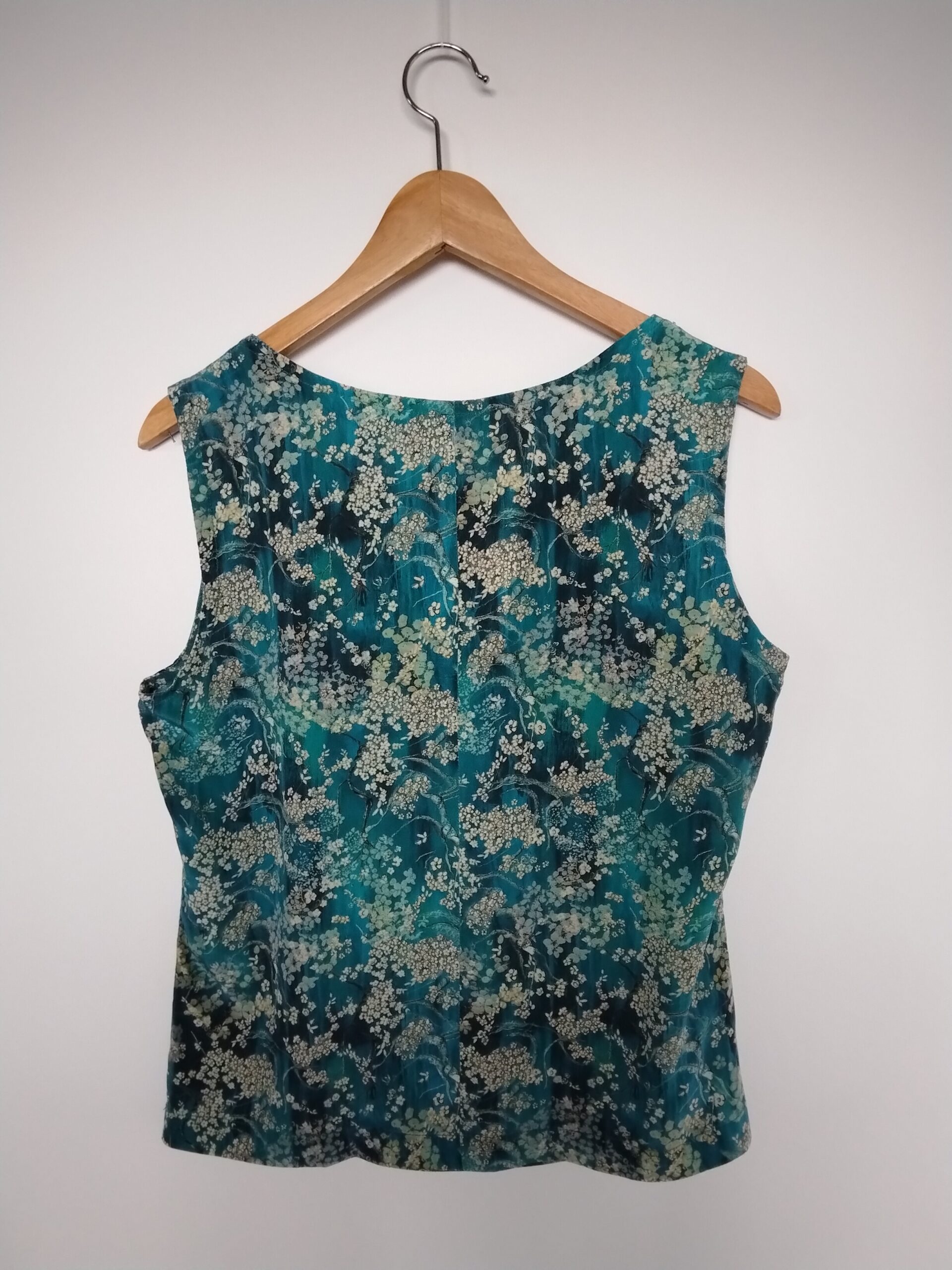 Chemise sans manches imprimé fleurs / taille L - Image 2