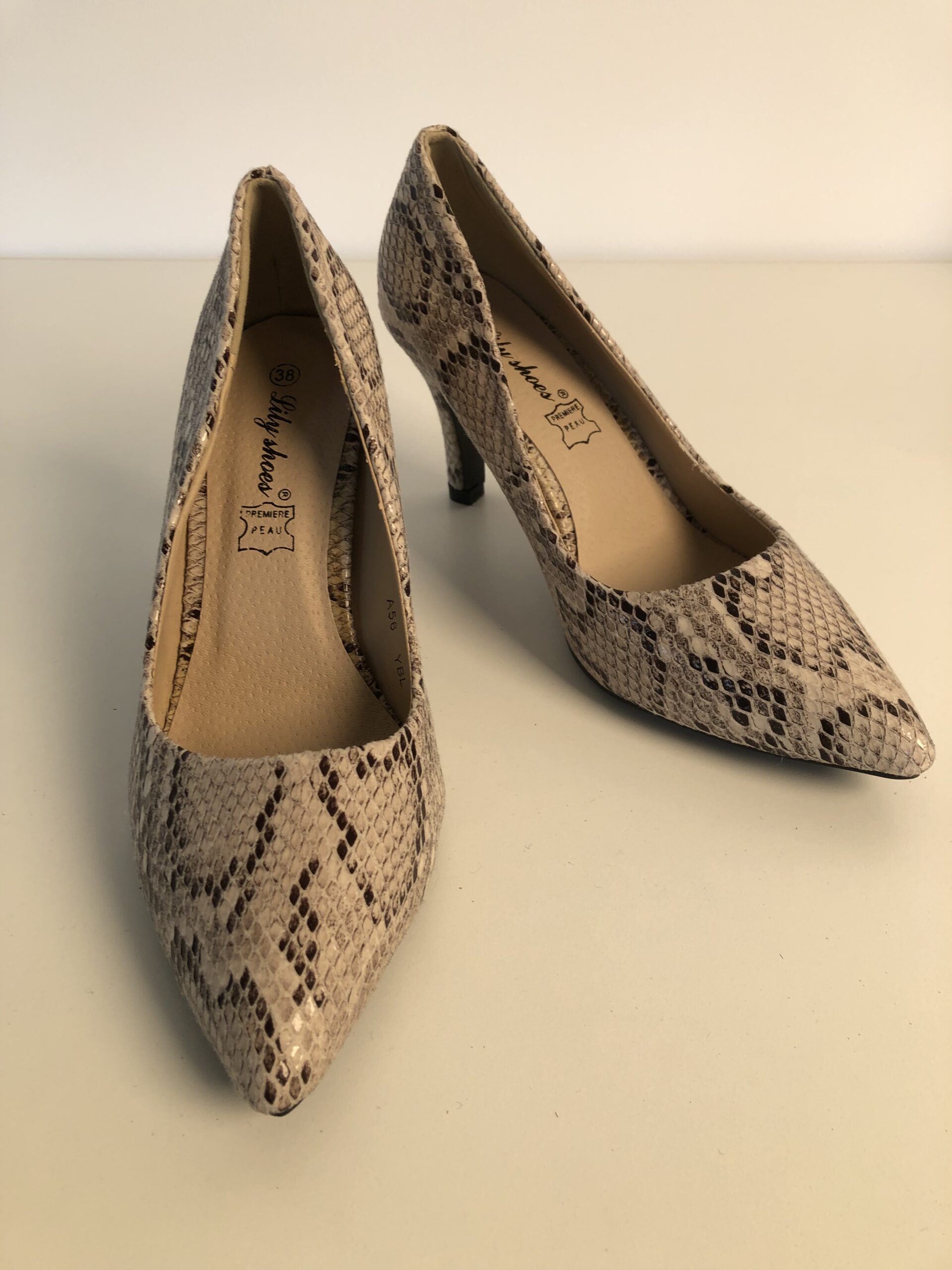 Talons imprimé serpent /taille 38 - Image 4