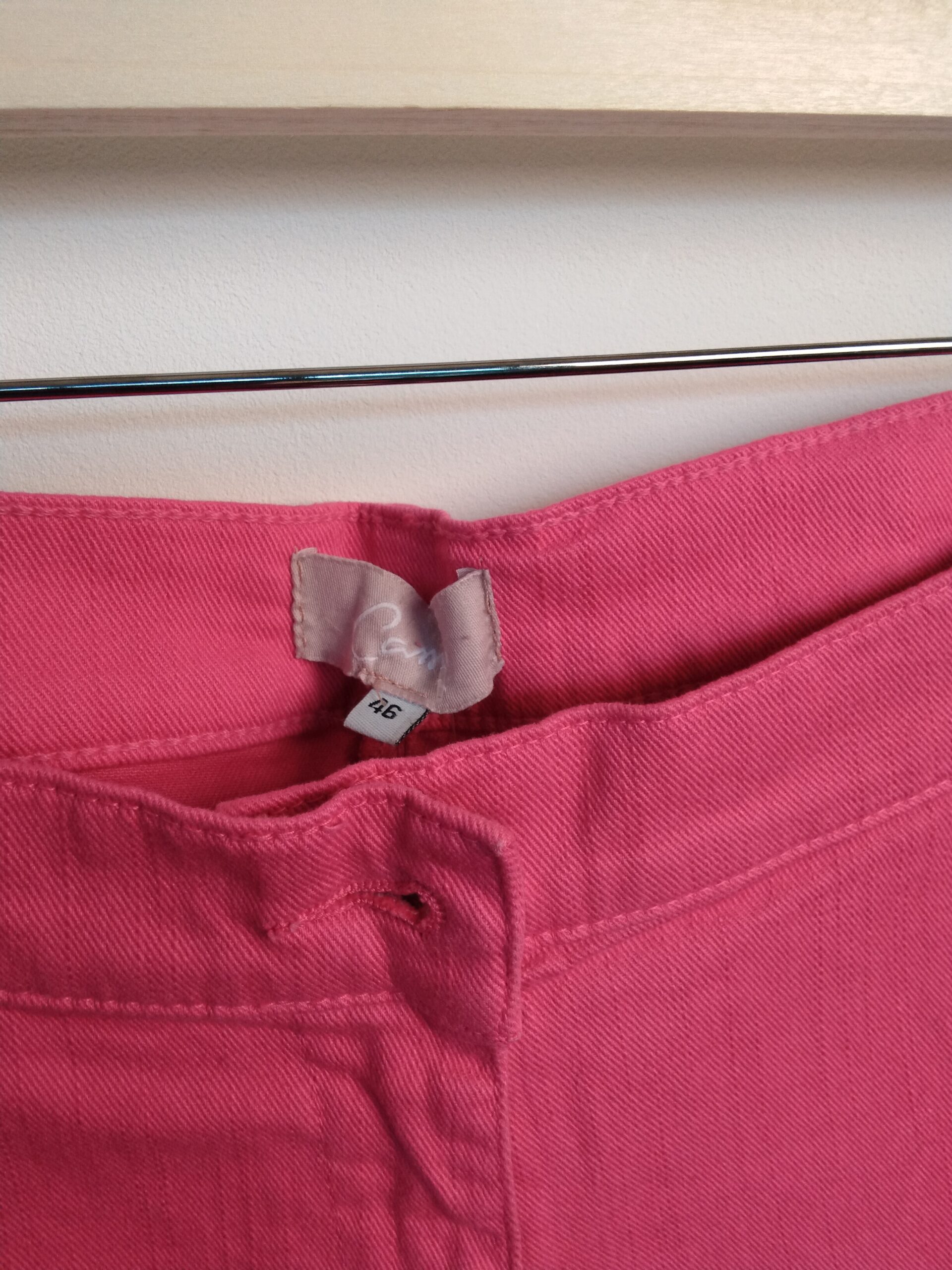 Jean Cassis rose / taille 46 - Image 3