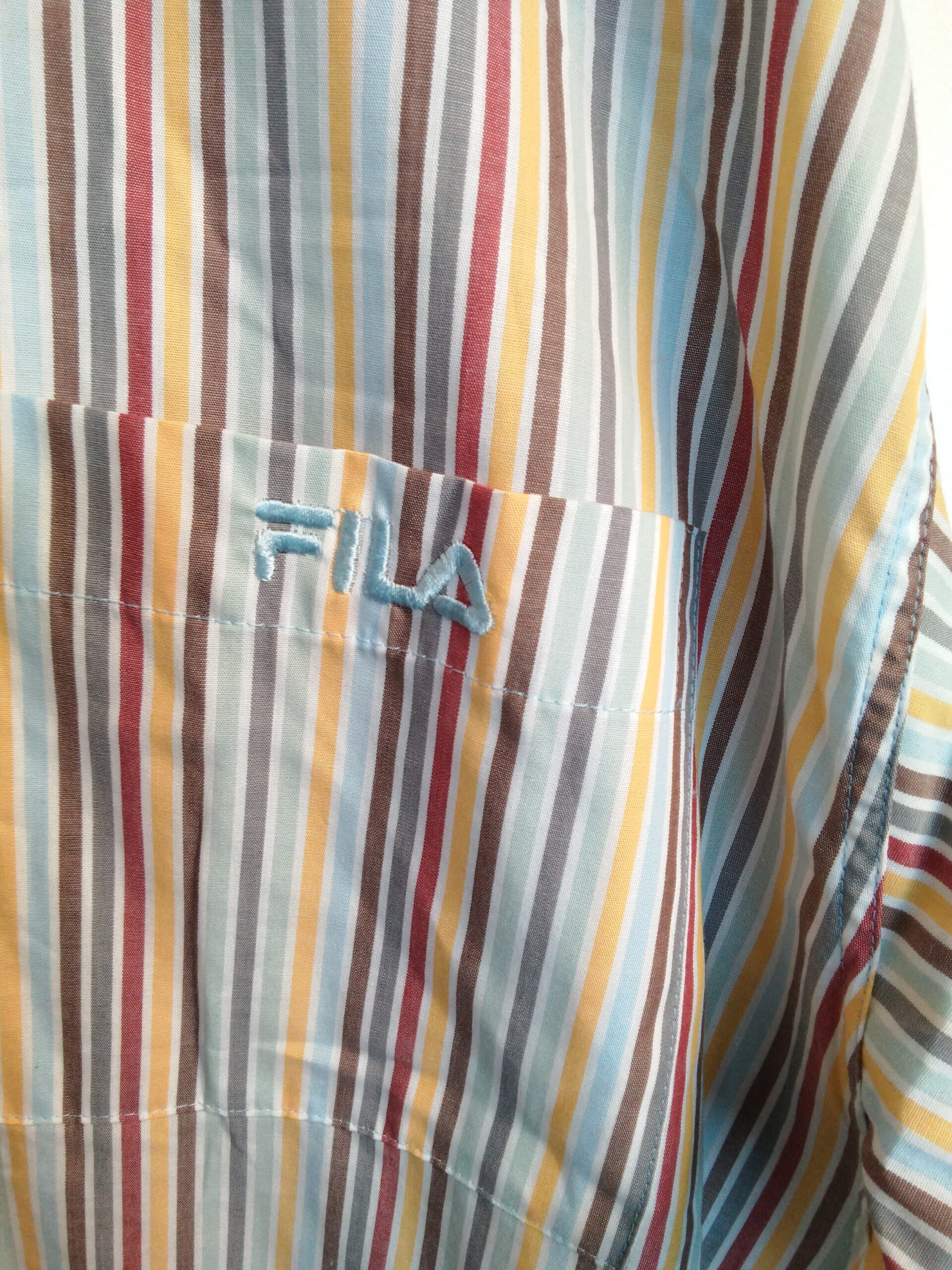 Robe chemise Fila manches longues / taille L - Image 4