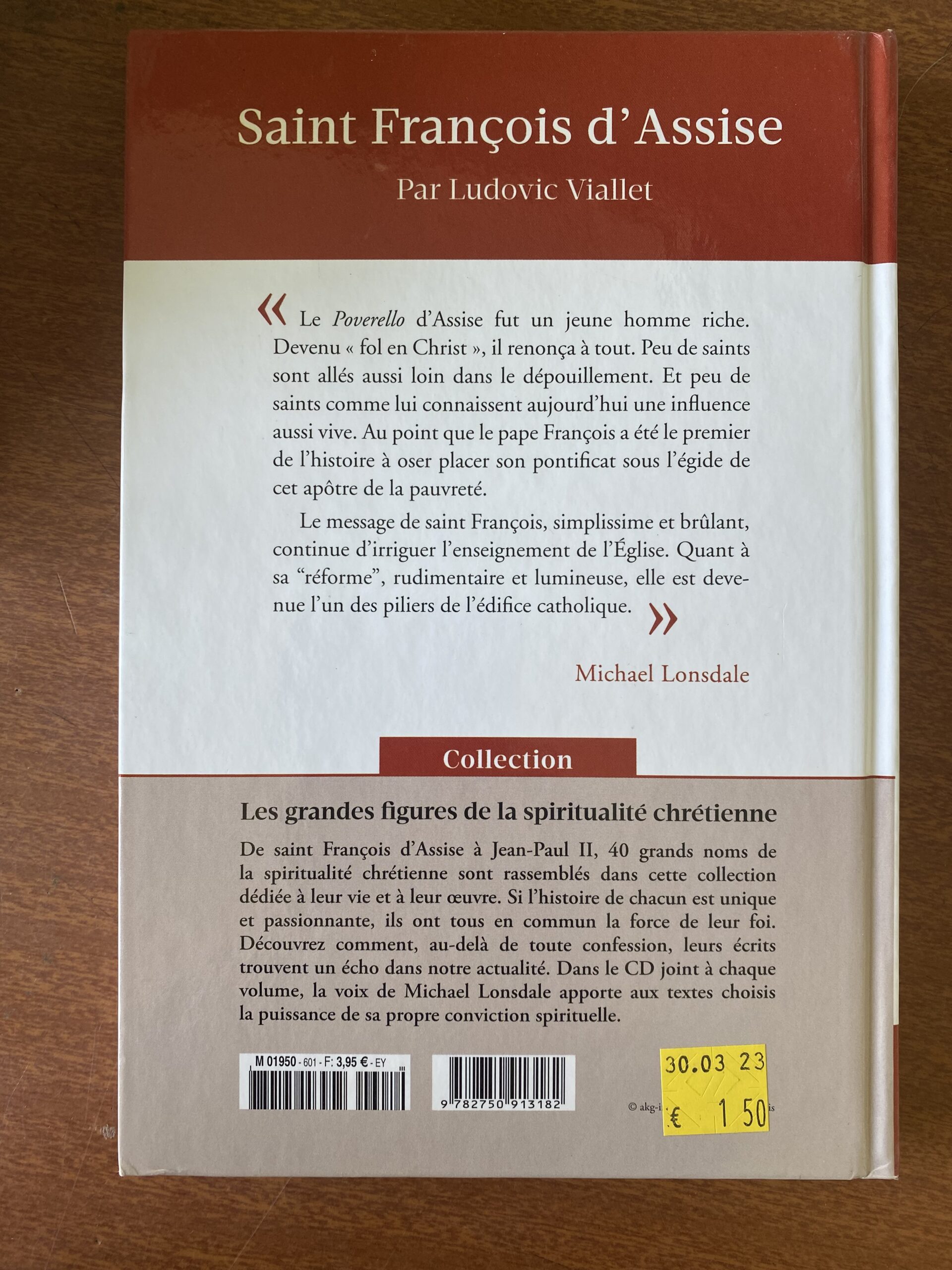 Saint François d'Assise CD inclus - Image 2