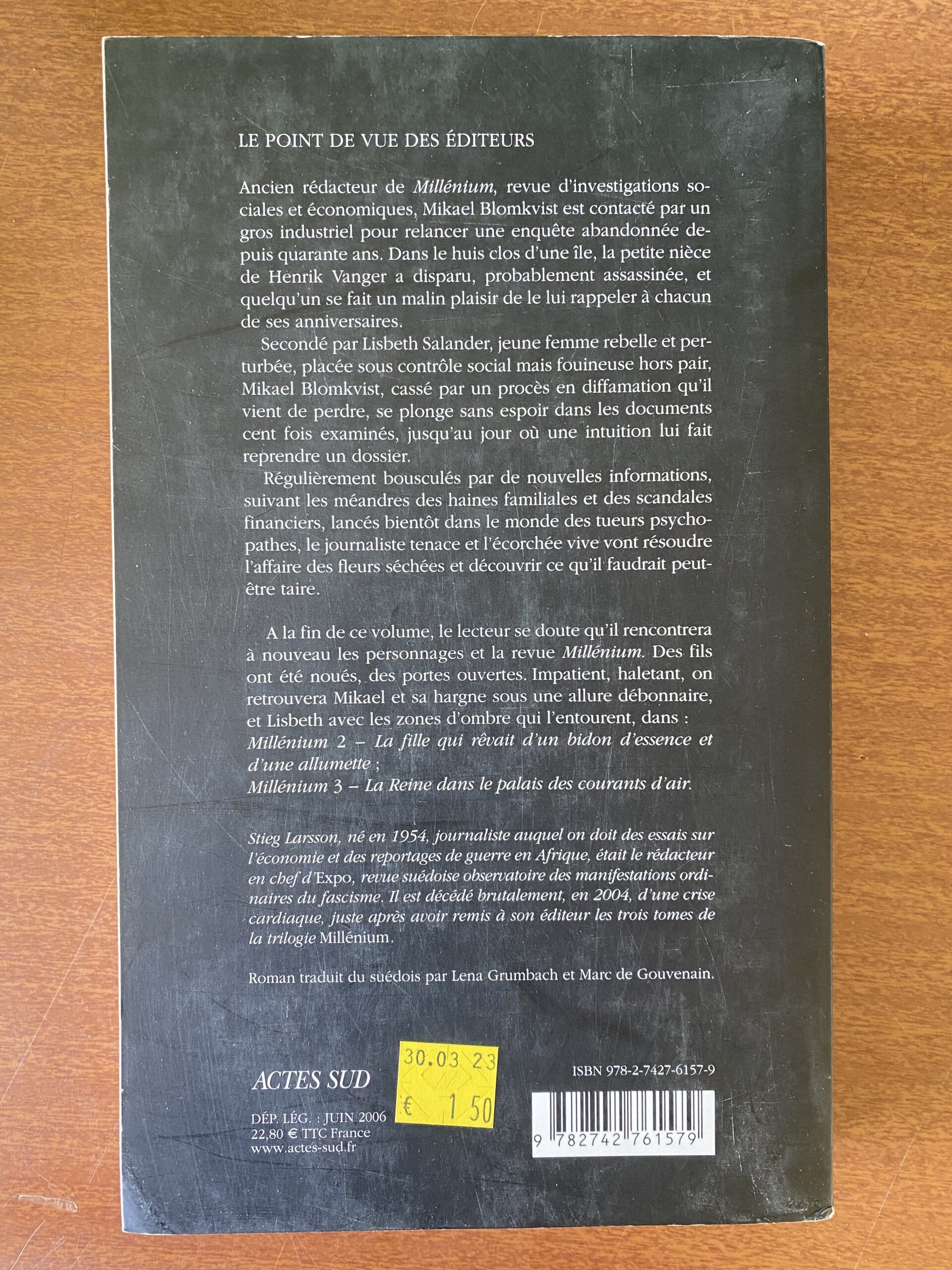 Les hommes qui n'aimaient pas les femmes - Stieg Larsson - Image 2